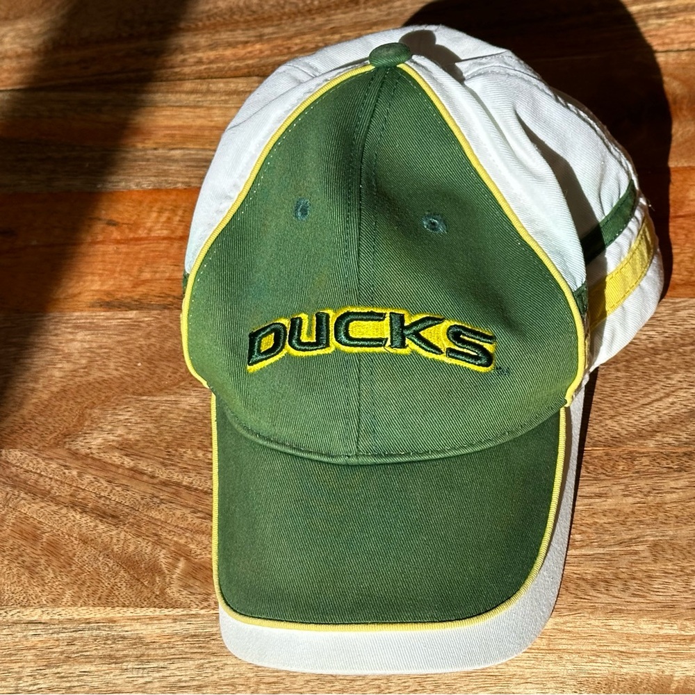 Green and White Ducks Cap